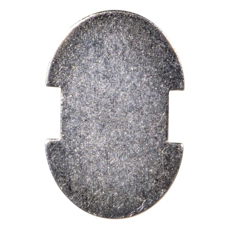 Midwest Fastener Nickel 2-Prong Clinch Plate Turn Buttons 10PK 932646